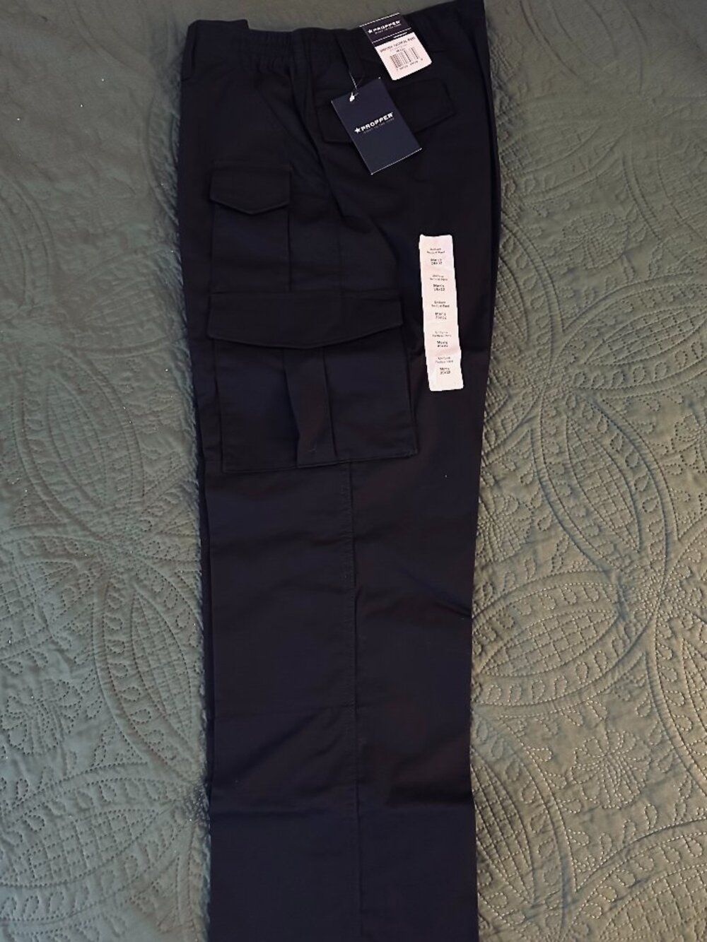 NWT Propper Lightweight Tactical Pants Black – Men’s 36x32 Cargo